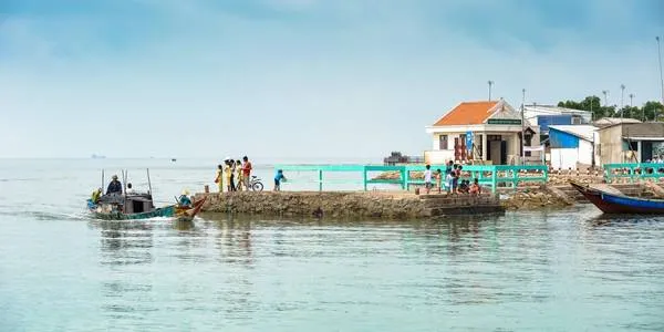 Cầu cảng đảo Thạnh An