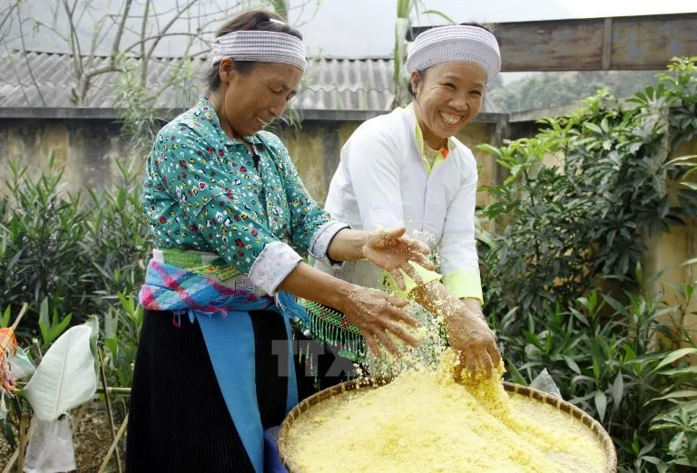 Chế biến Mèn Mén