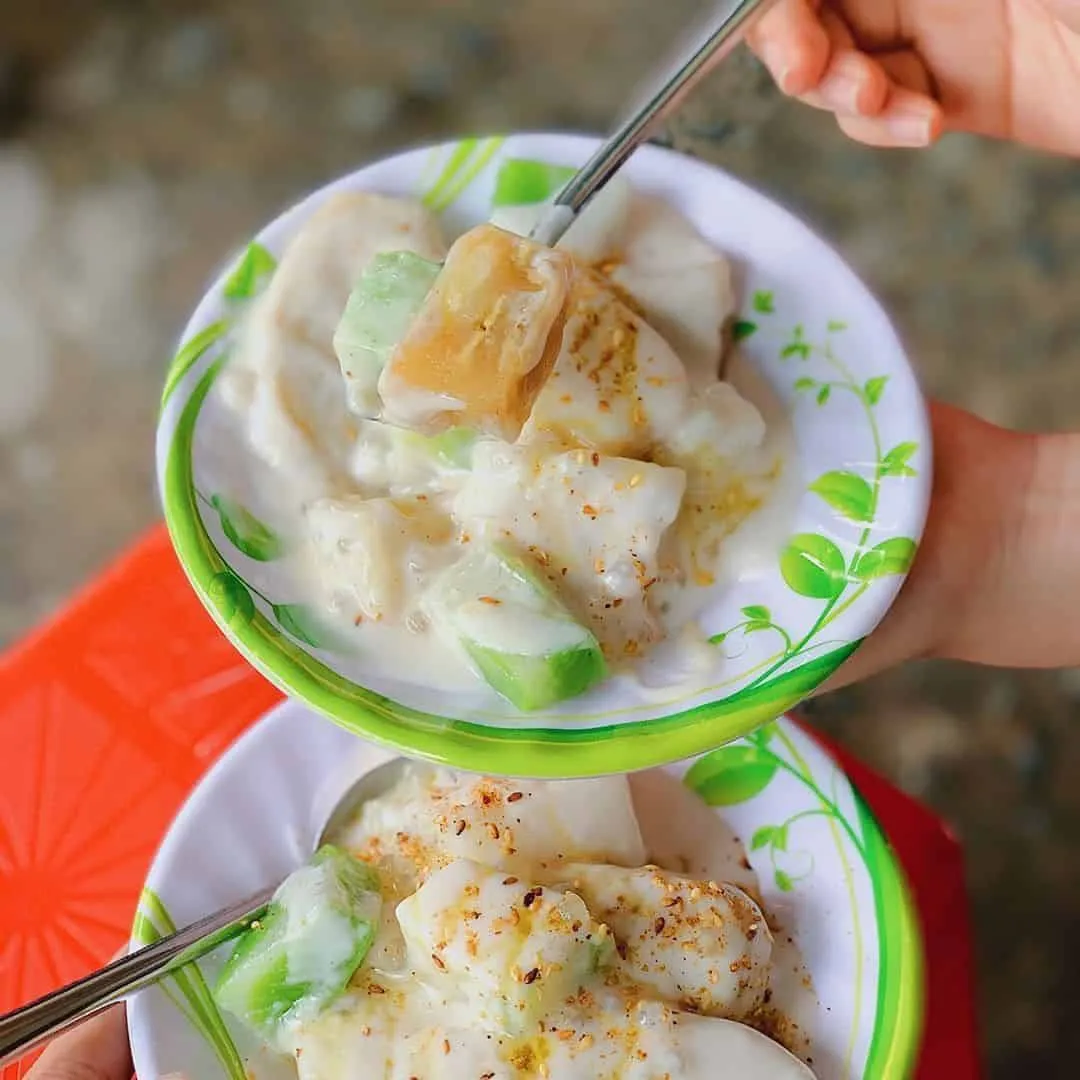 Chè chuối nướng