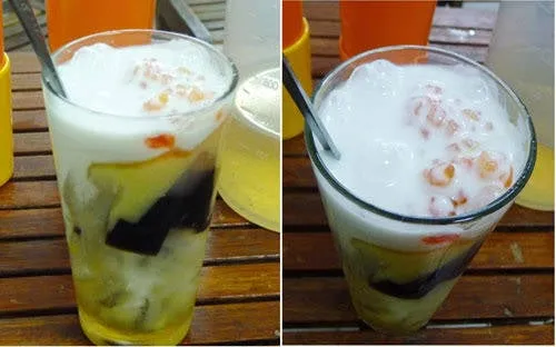 Chè xoa xoa hạt lựu