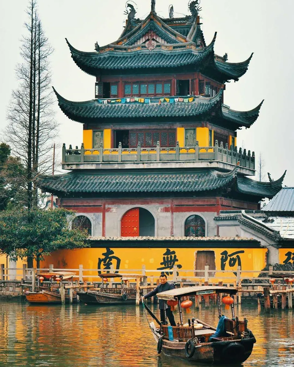Chu Gia Giác nổi tiếng với nhiều công trình kiến trúc cổ kính. Ảnh: @chinadestination.