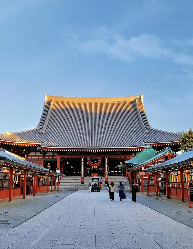 Chùa Sensoji Asakusa về đêm