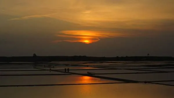 Chụp ảnh tại đảo Thiềng Liềng