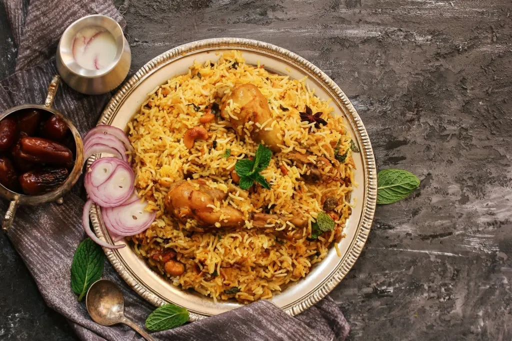 Cơm Biryani - Món ăn truyền thống của người Hồi giáo Ấn Độ