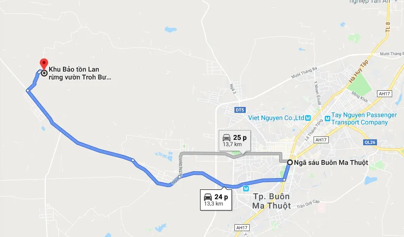 Cổng chào khu du lịch sinh thái Troh Bư
