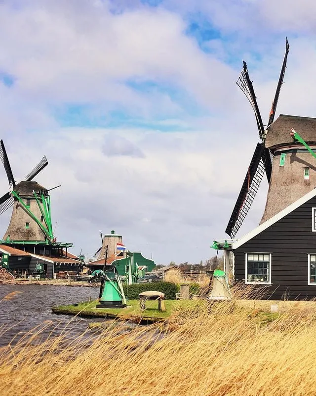 Cửa hàng bán giày gỗ tại Zaanse Schans