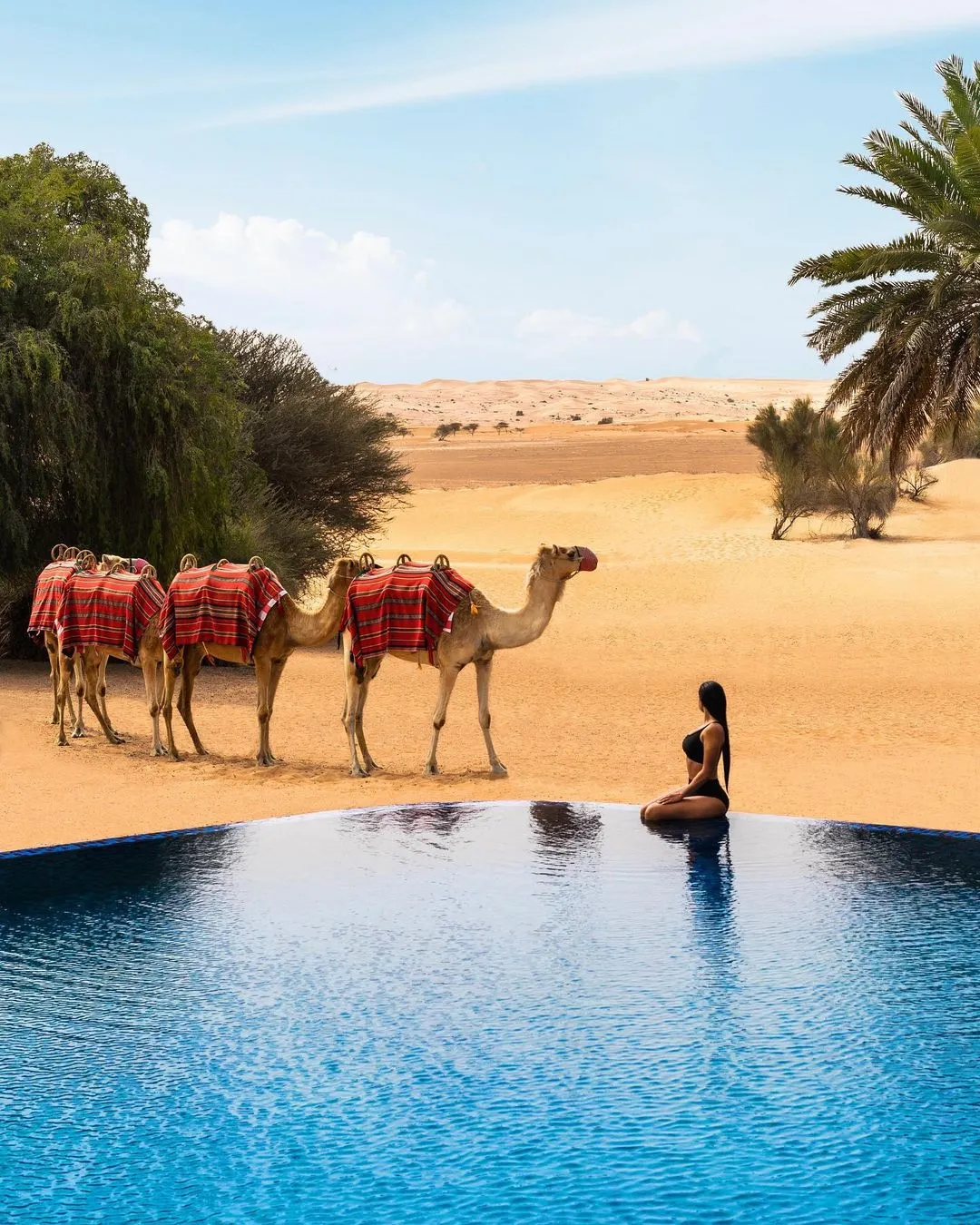 Cưỡi ngựa khám phá sa mạc tại Al Maha Dubai Resort &amp; Spa