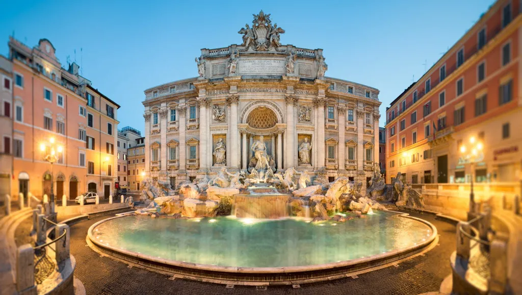 Đài phun nước Trevi - Nét đẹp Baroque