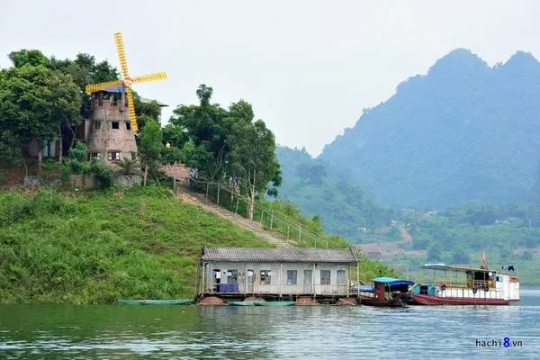 Đảo Cối Xay Gió, Thung Nai với cây phượng tím đặc trưng
