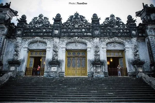 Điện Khải Thành với sự kết hợp hài hòa giữa kiến trúc Đông và Tây