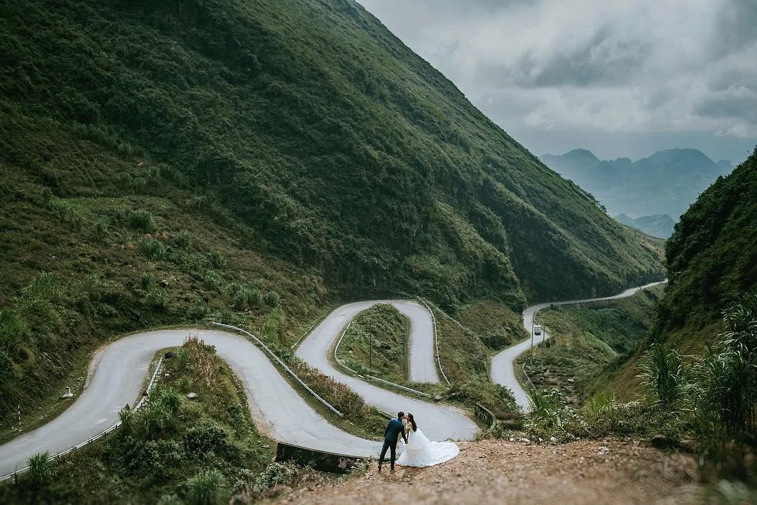 Dốc Thẩm Mã uốn lượn tại Hà Giang