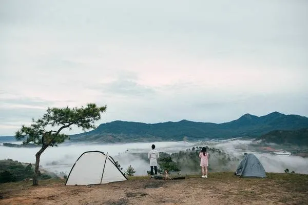 Đồi Thiên Phúc Đức - Đà Lạt. Ảnh: Quang Vinh
