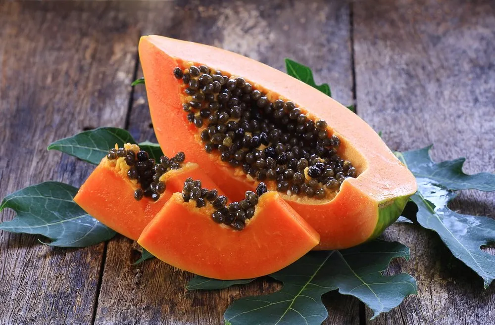Đu đủ chín chứa nhiều calo