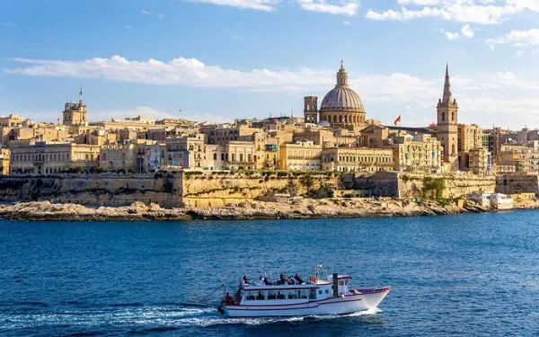 Du ngoạn bằng thuyền ở Malta