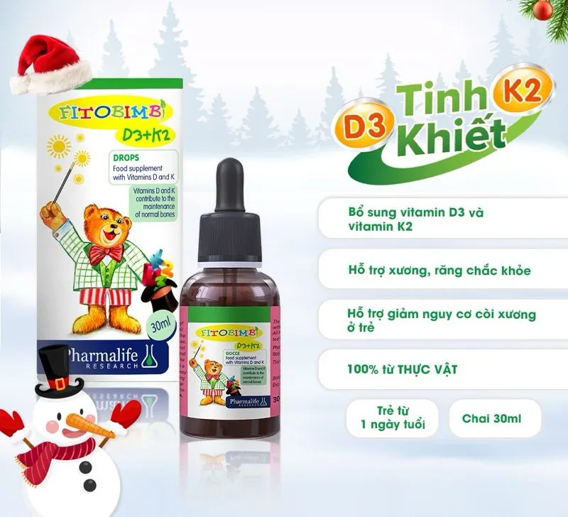 Fitobimbi Vitamin D3K2