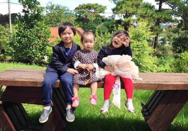 Gia đình Lý Hải tại Đà Lạt