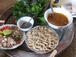 Gỏi cá nhệch - Ninh Bình