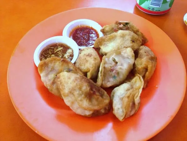 Há cảo chiên tại Huji Potstickers - hương vị khó quên.