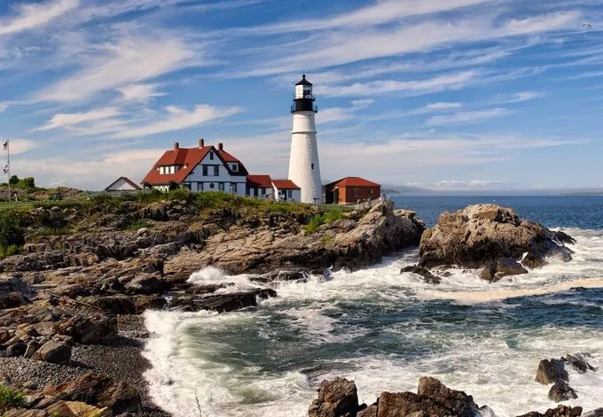 Hải đăng Portland Head Light, Maine, Mỹ
