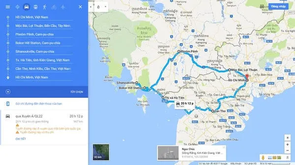 Hành trình Campuchia với 1.000 km. 