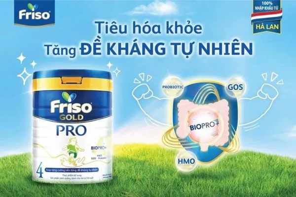 Hình ảnh sữa Friso Gold Pro