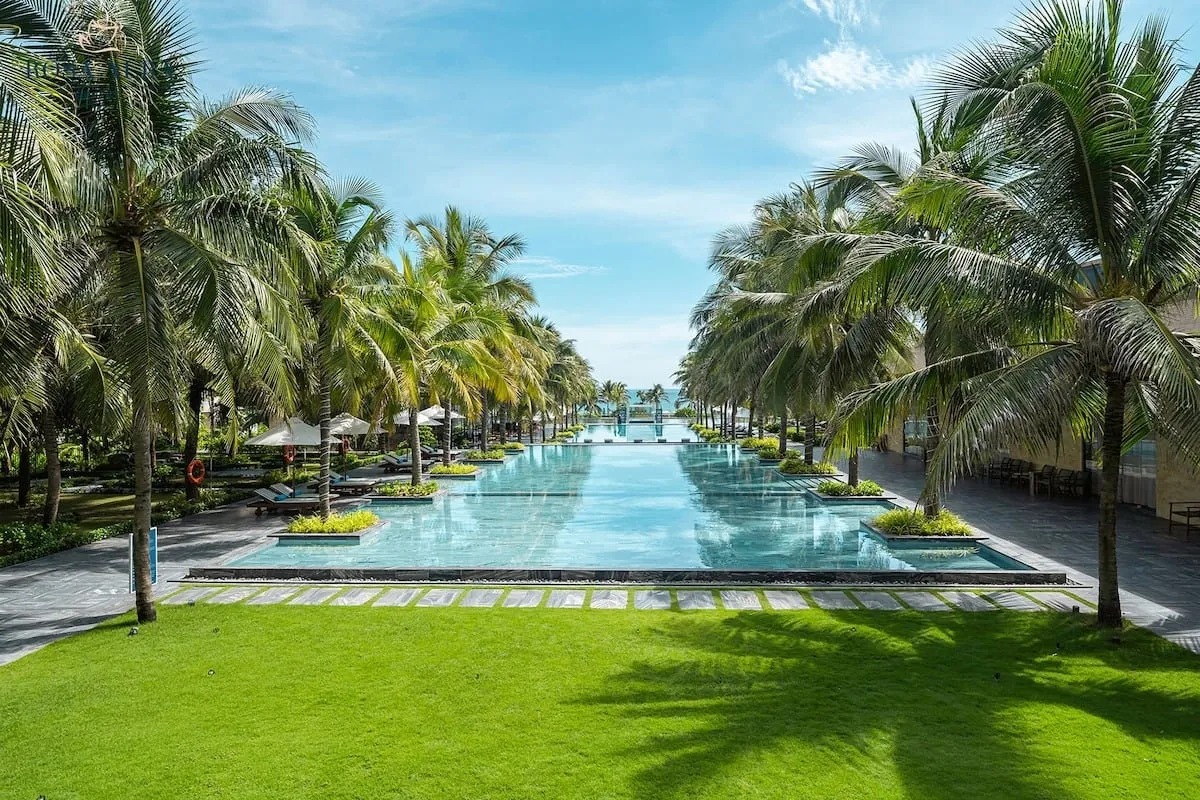 Hồ bơi ngoài trời tuyệt đẹp