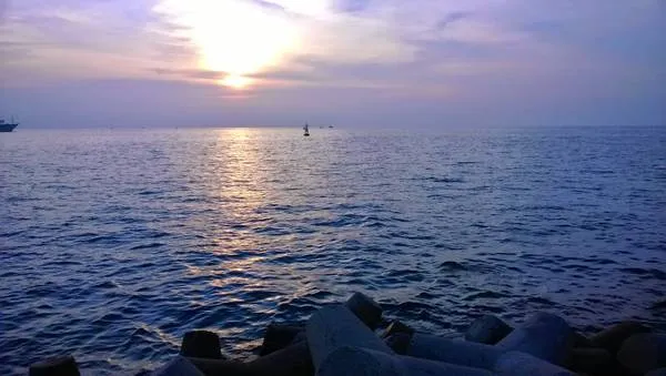 Hoàng hôn trên Dinh Cậu