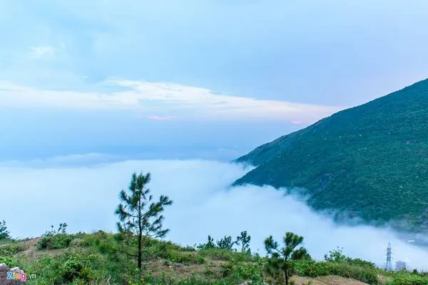 Hoàng hôn trên đỉnh đèo Hải Vân