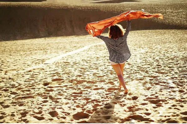 Hoàng hôn trên đồi cát Mũi Né