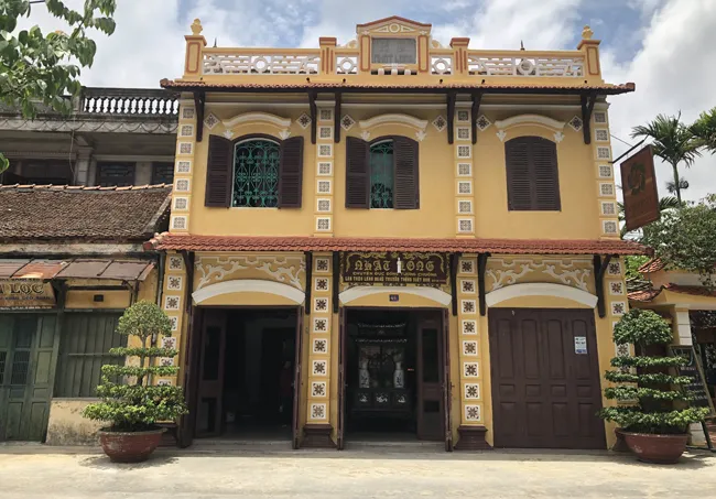 Homestay được dựng từ nhà cổ tại Ecohost Hải Hậu