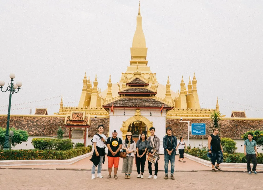Khải Hoàn Môn Patuxay ở Vientiane