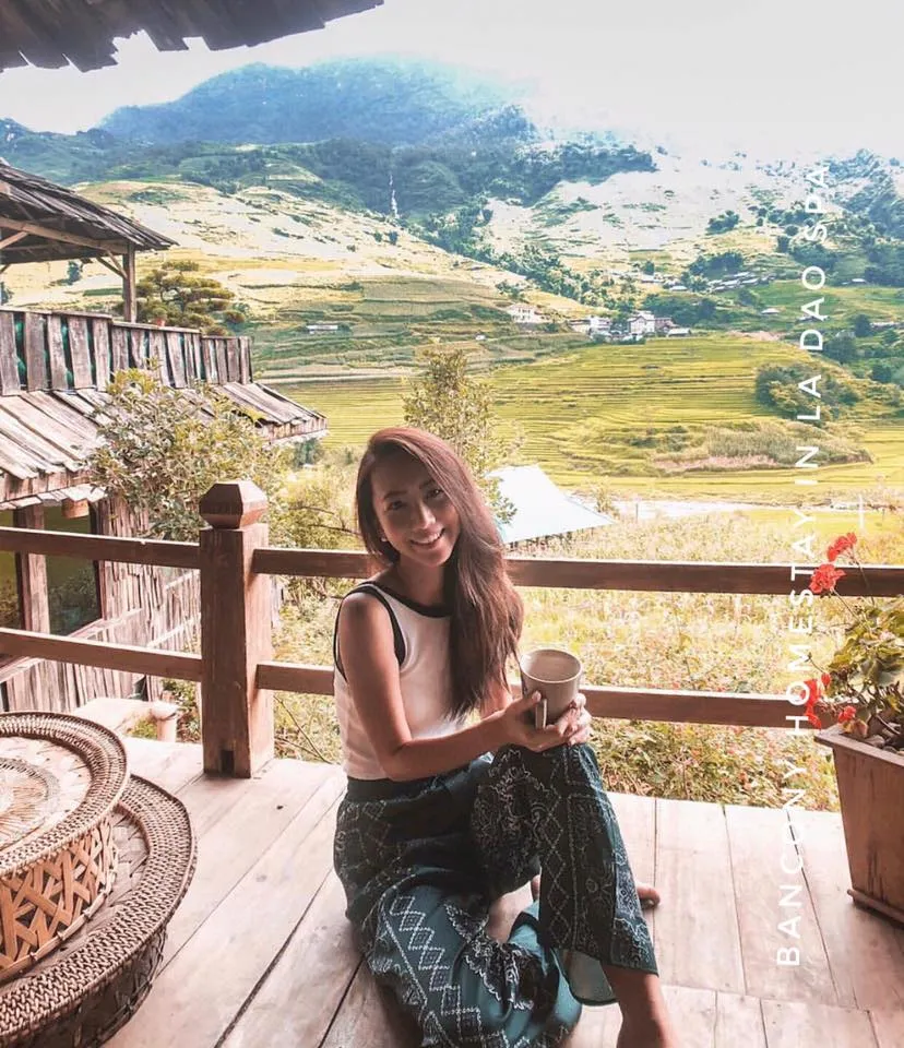 Không gian bên ngoài Lá Dao Spa