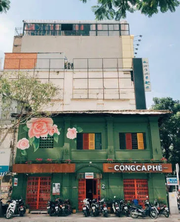 Không gian quen thuộc tại Cộng Cà Phê