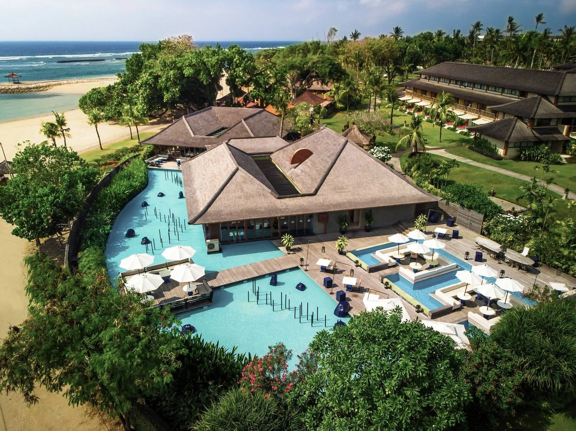 Khu nghỉ dưỡng Club Med Bali nhìn từ trên cao