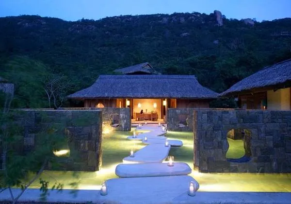 Khu Spa cao cấp tại Six Senses Ninh Vân Bay. Ảnh: ST