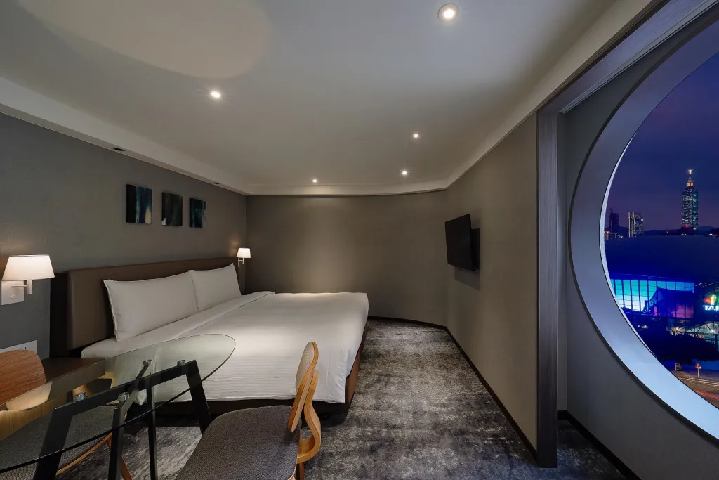 Khu vực ăn uống tại khách sạn Illume Taipei