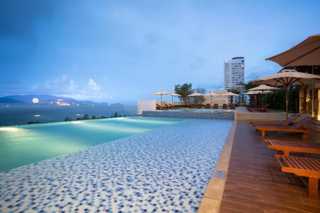 Khu vực ăn uống tại Vinpearl Condotel Beachfront Nha Trang
