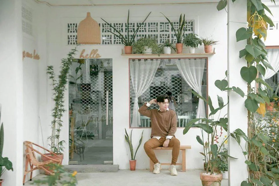 Khu vực ngồi ngoài trời tại Passion House