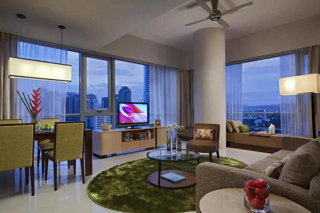 Khu vực tập gym tại Somerset Kuala Lumpur