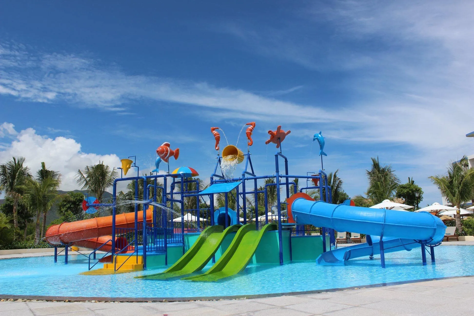Khu vui chơi trẻ em tại Cam Ranh Riviera Beach Resort &amp; Spa