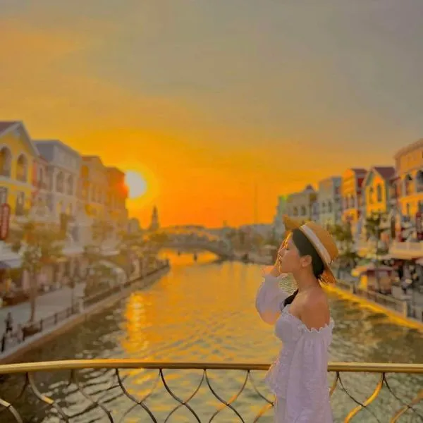 Khung cảnh hoàng hôn trên biển Phú Quốc