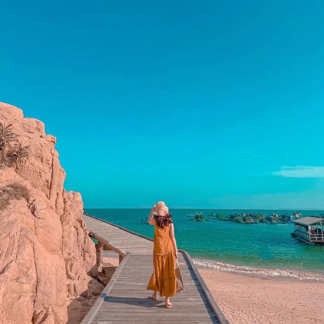 Khung cảnh Hòn Khô Quy Nhơn