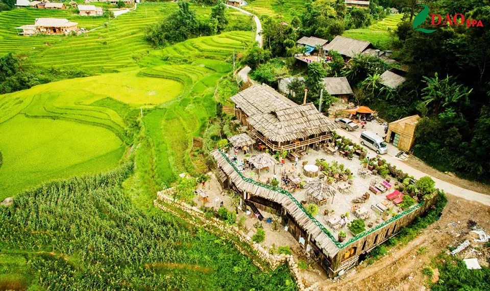 Khung cảnh nhìn từ Lá Dao Spa &amp; Coffee House