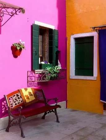 Khung cảnh yên bình ở Burano