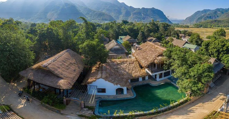 Khung cảnh yên bình tại Mai Châu Rustic Home
