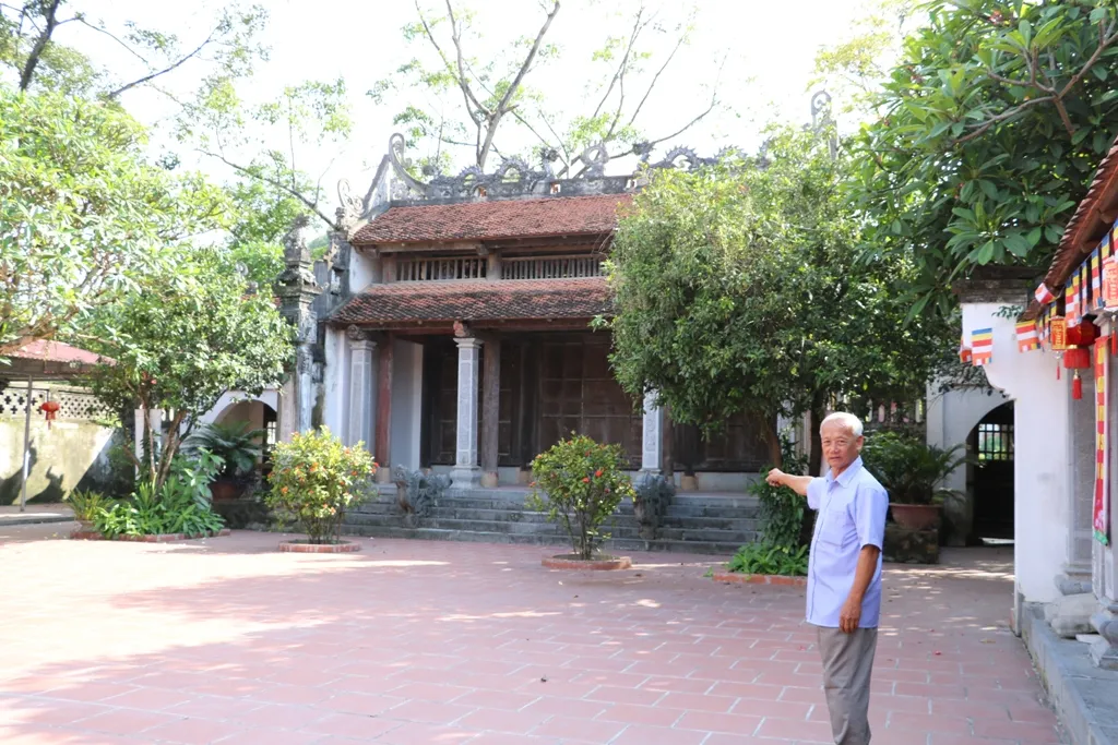 Khuôn viên chùa Bà Đanh. Ảnh: dangcongsan.vn