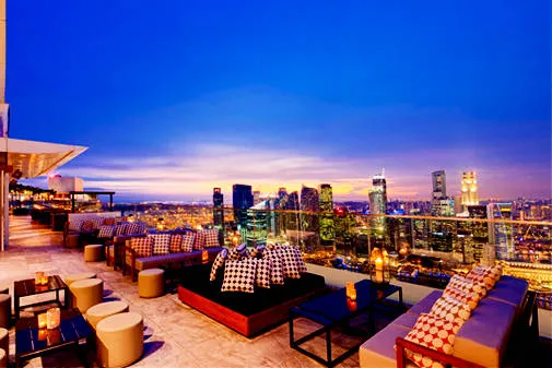 Ku Dé Ta sang trọng trên tầng thượng Marina Bay Sands