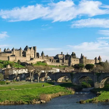 Lâu đài Carcassonne hùng vĩ
