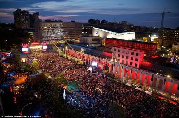 Lễ hội nhạc Jazz Montreal - Ảnh: Travelandtourworld