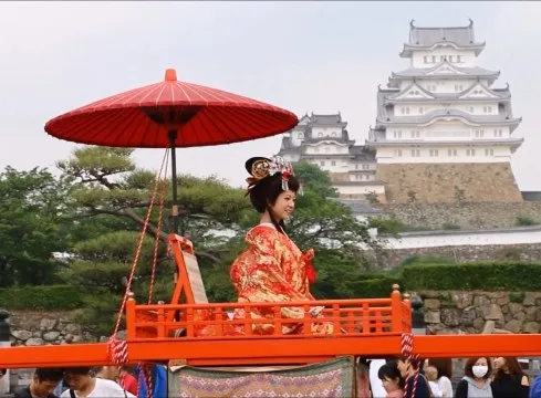Lễ hội truyền thống tại Lâu đài Himeji